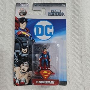 Superman Action Figures NANO METALFIGS SUPERMAN  1.75"in Die Cast Figure